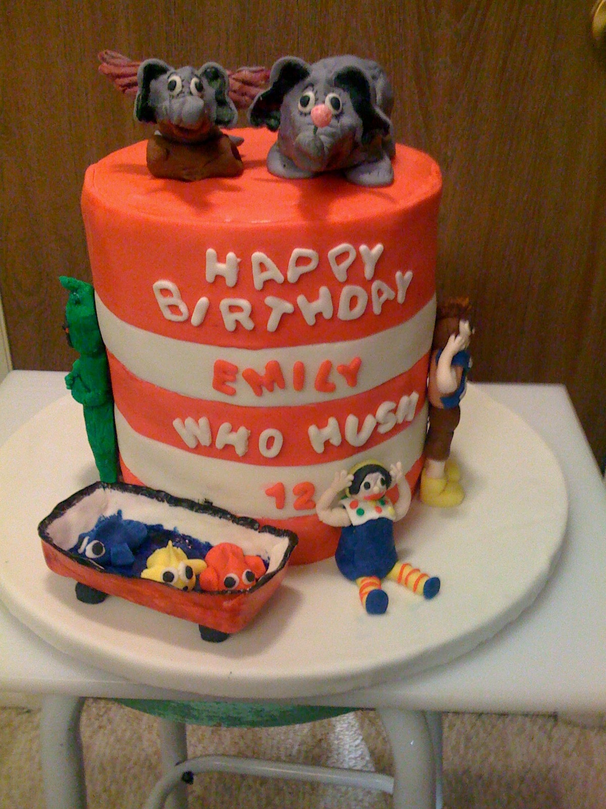 Dr. Seuss Birthday Cake