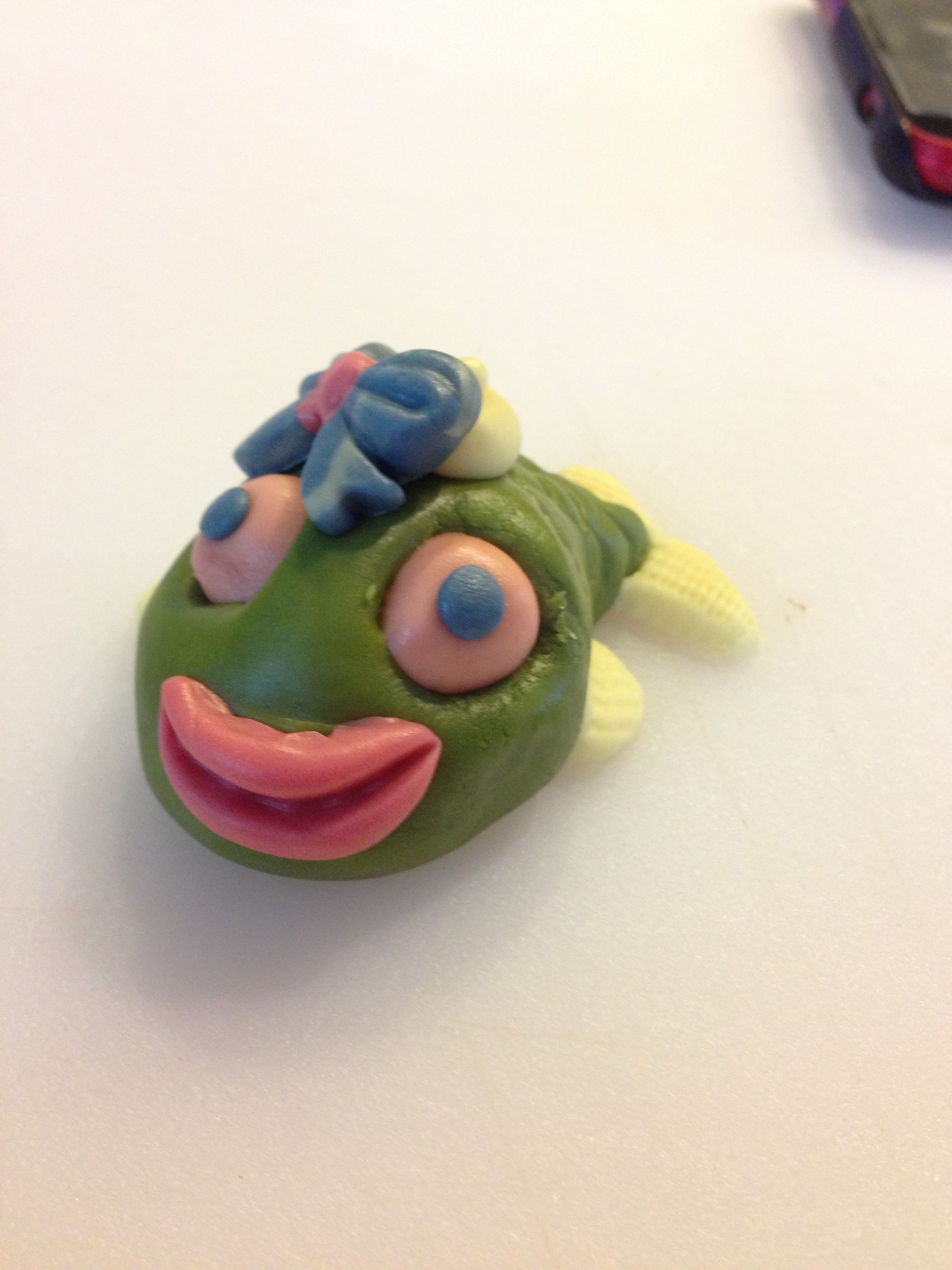 Free-Form Fish Sculpture