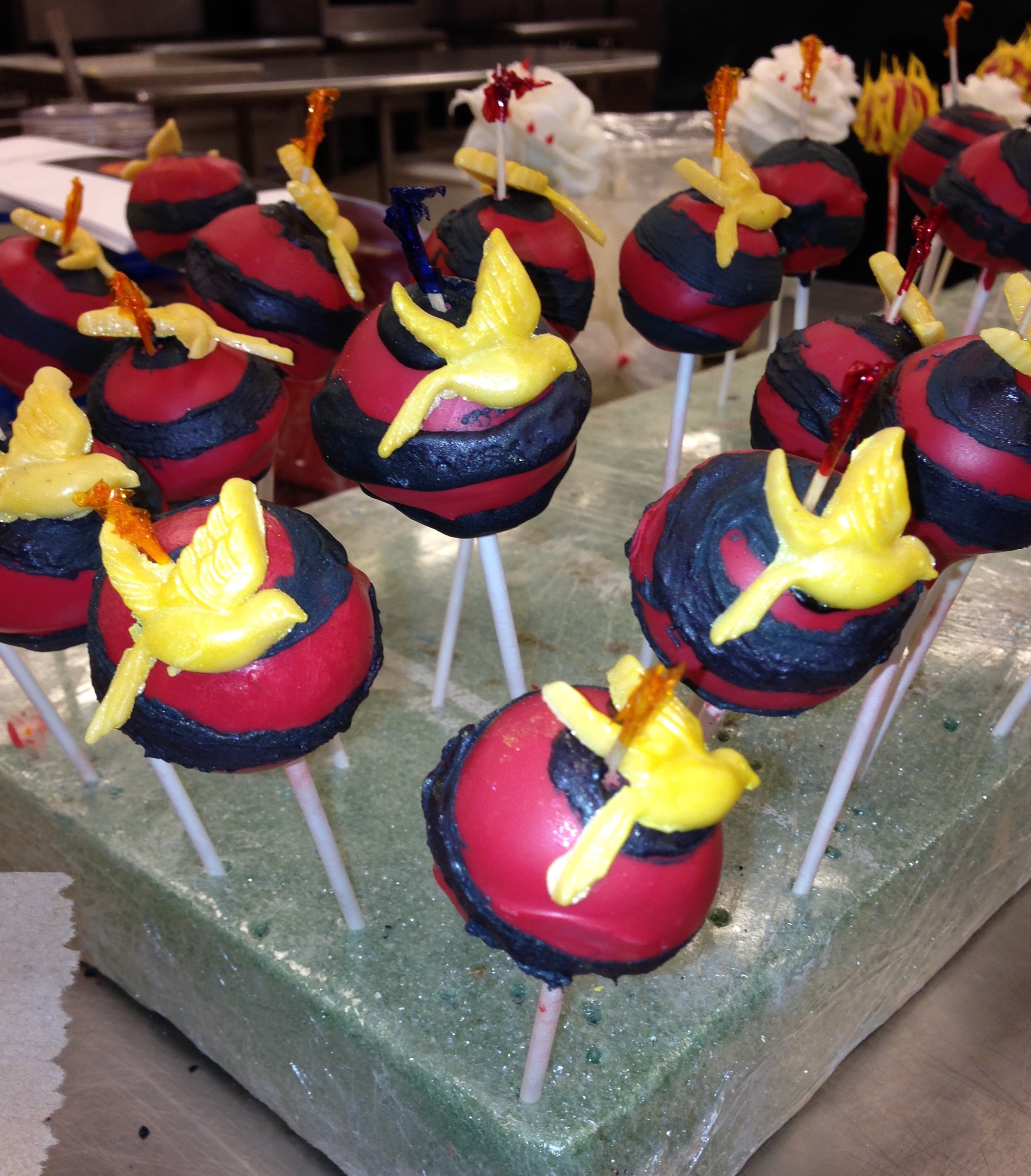Hunger Games Cake Pops